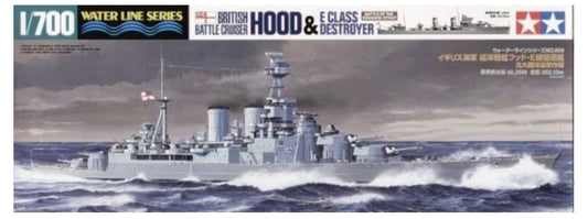 Tamiya 31806 HMS Hood & E Class Destroyer