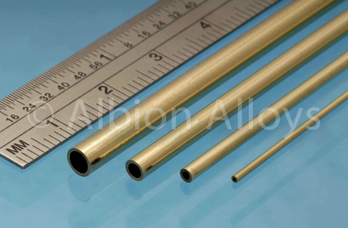 Albion Alloys BT1M Brass Tube 1 X 0.25mm