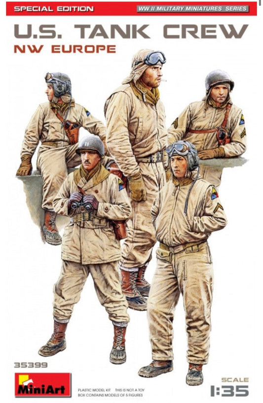 Miniart 35399 U.S. Tank Crew NW Europe