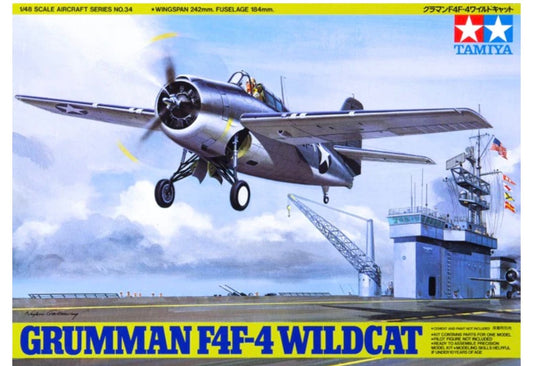 Tamiya 61034 Grumman F4F-4 Wildcat