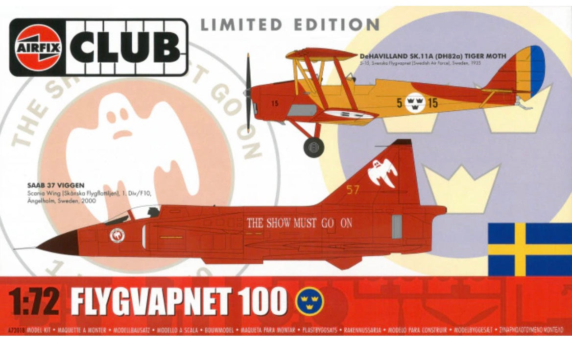 *PRE OWNED* Airfix A73018 Flygvapnet 100