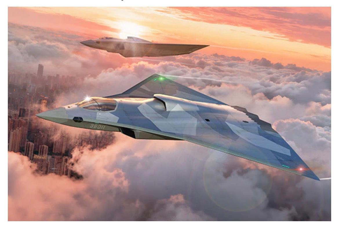 Trumpeter 01689 PLAAF J-36 Prototype