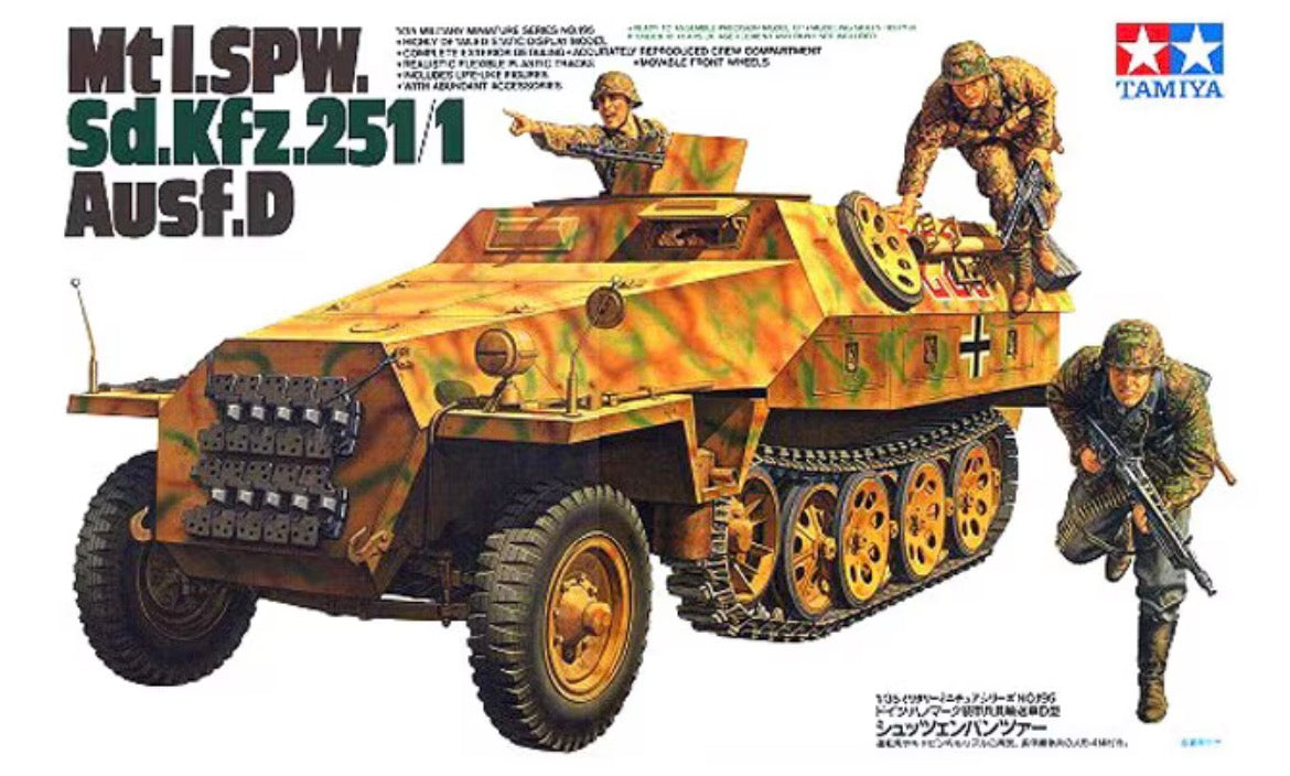 Tamiya 35195 Mtl.SPW.Sd.Kfz.251/1 Ausf.D