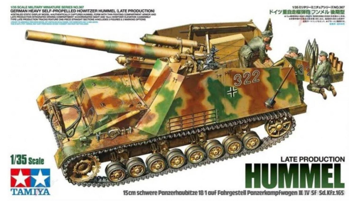 Tamiya 35367 Sd.Kfz.165 Panzerhaubitze Hummel