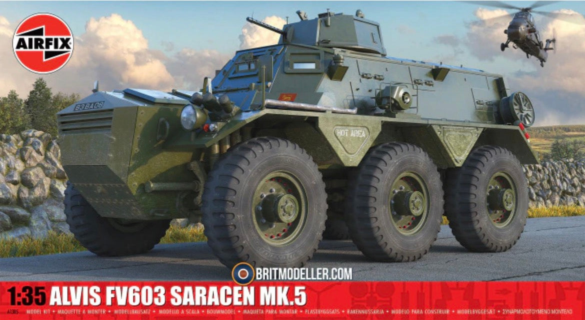 Airfix A1385 Alvis FV603 Saracen Mk.5