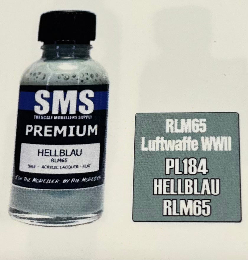 SMS PL184 Hellblau RLM65