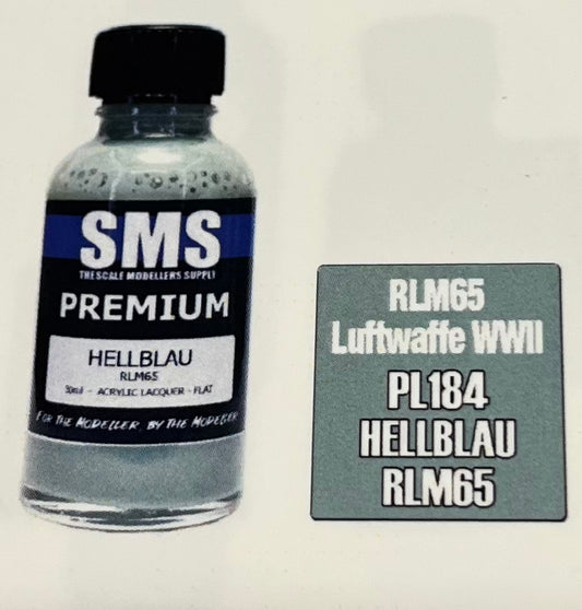 SMS PL184 Hellblau RLM65