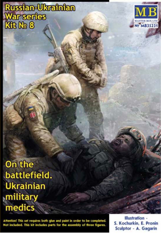 Master Box MB35231 On The Battlefield. Ukrainian Military Medics