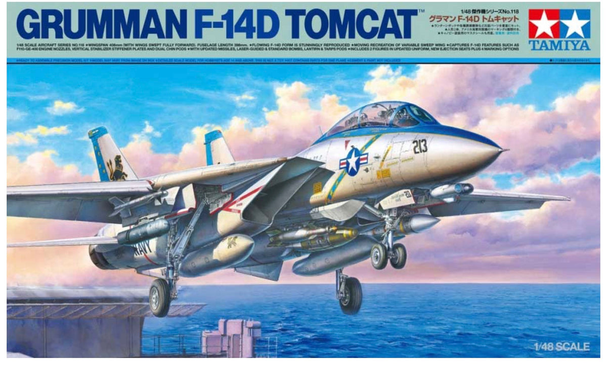 Tamiya 61118 Grumman F-14D Tomcat