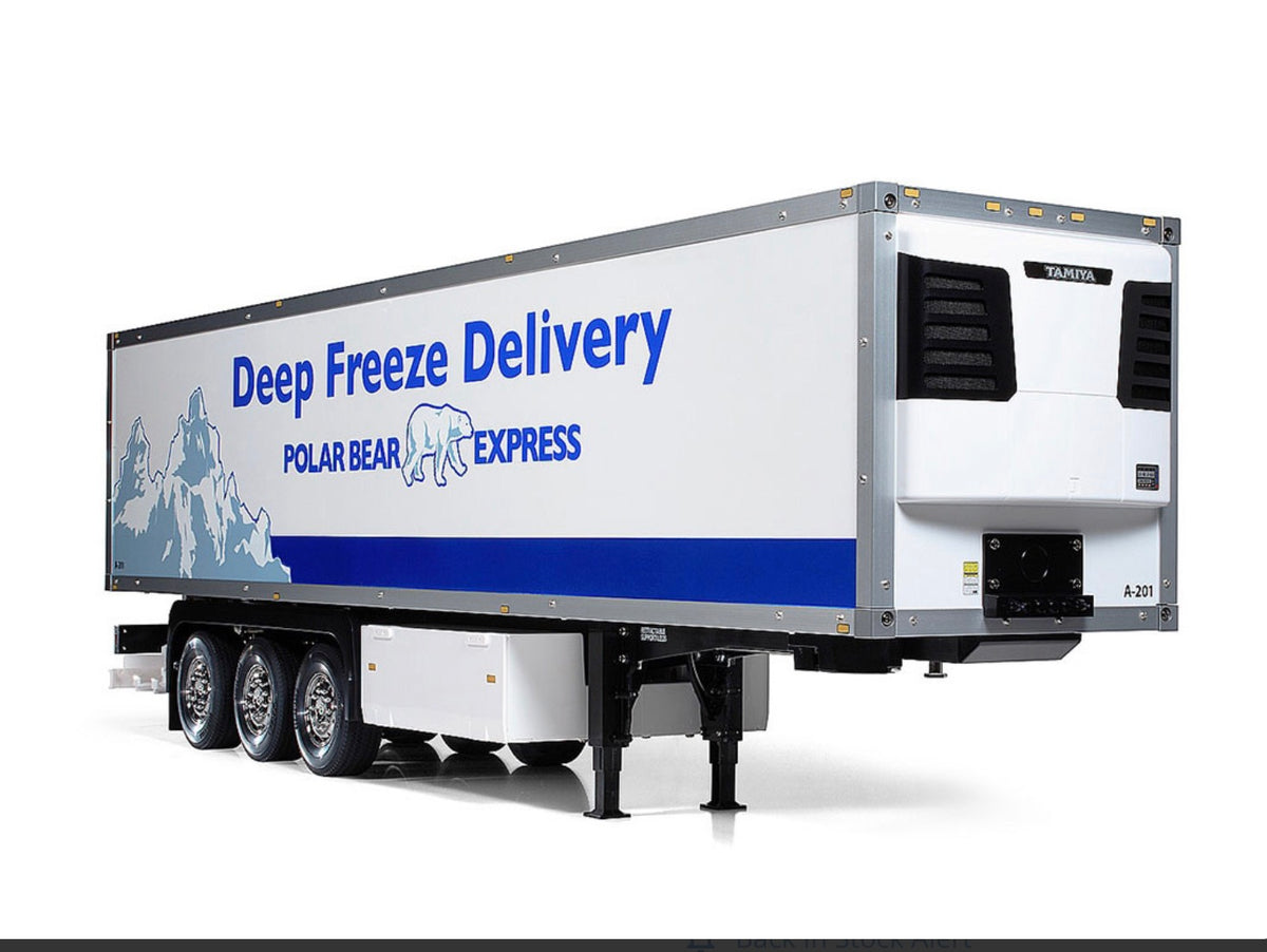 Tamiya 56319 RC 3-axle Reefer Trailer