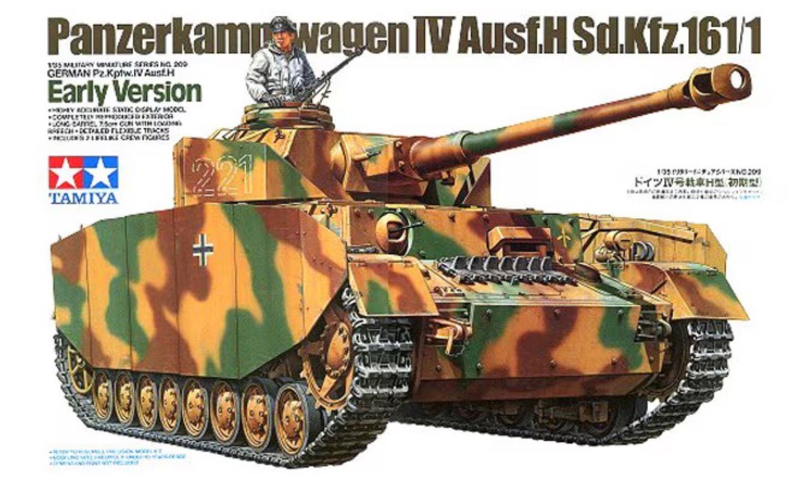 Tamiya 35209 Panzerkampfwagen IV Ausf.H Sd.Kfz.161/1