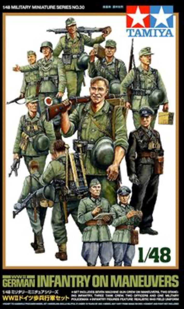 Tamiya 32530 WWII German Infantry On Manoeuvres