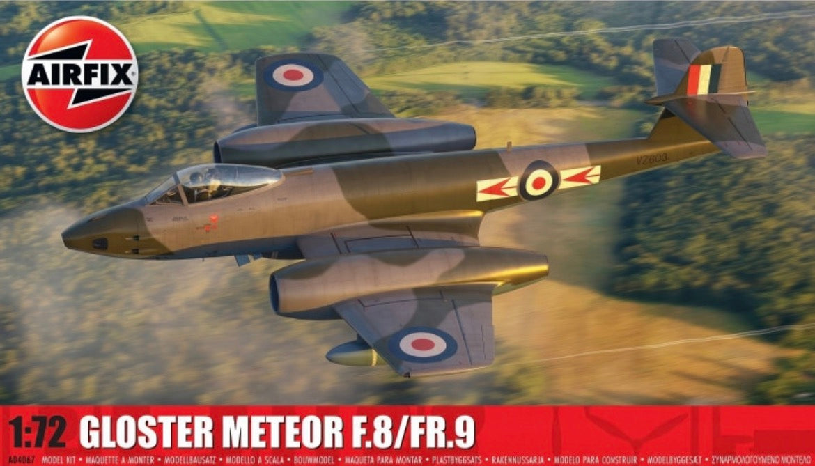 Airfix A04067 Gloster Meteor F.8/FR.9