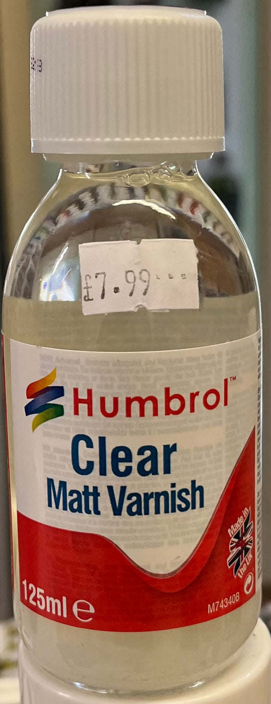 Humbrol Clear Matt Varnish