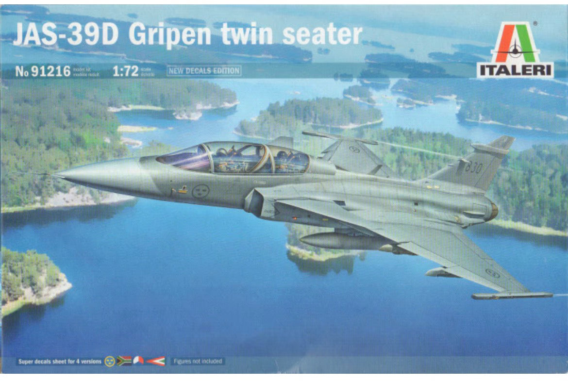 Italeri 91216 JAS-39D Gripen Twin Seater