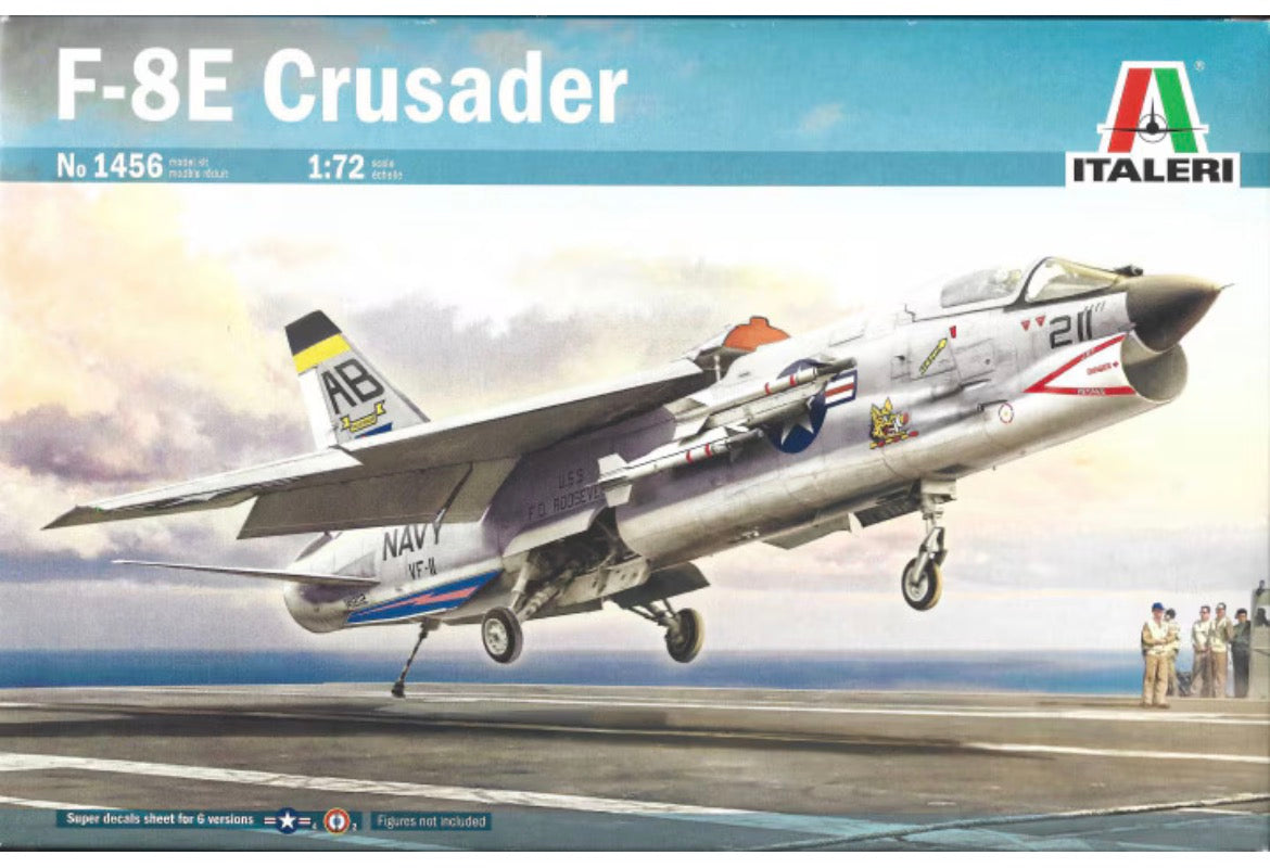 Italeri 1456 F-8E Crusader