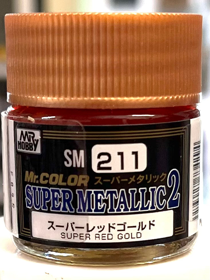 Mr. Color Super Metallic SM211 Super Red Gold