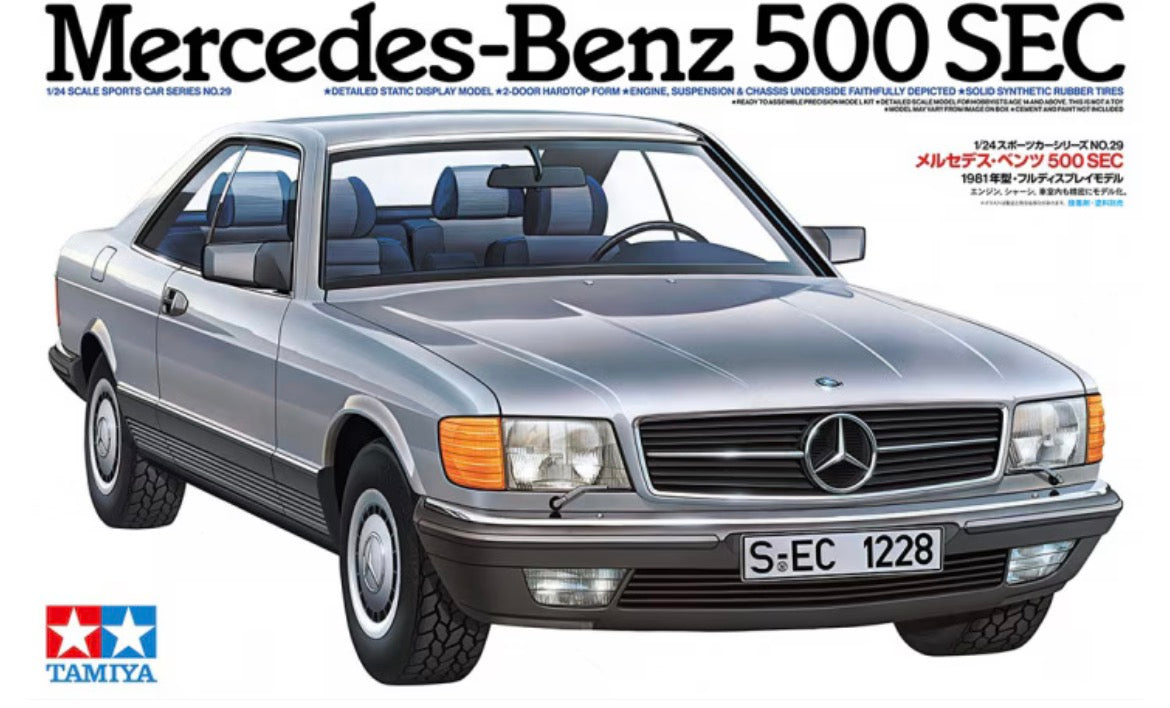 Tamiya 24029 Mercedes Benz 500 SEC