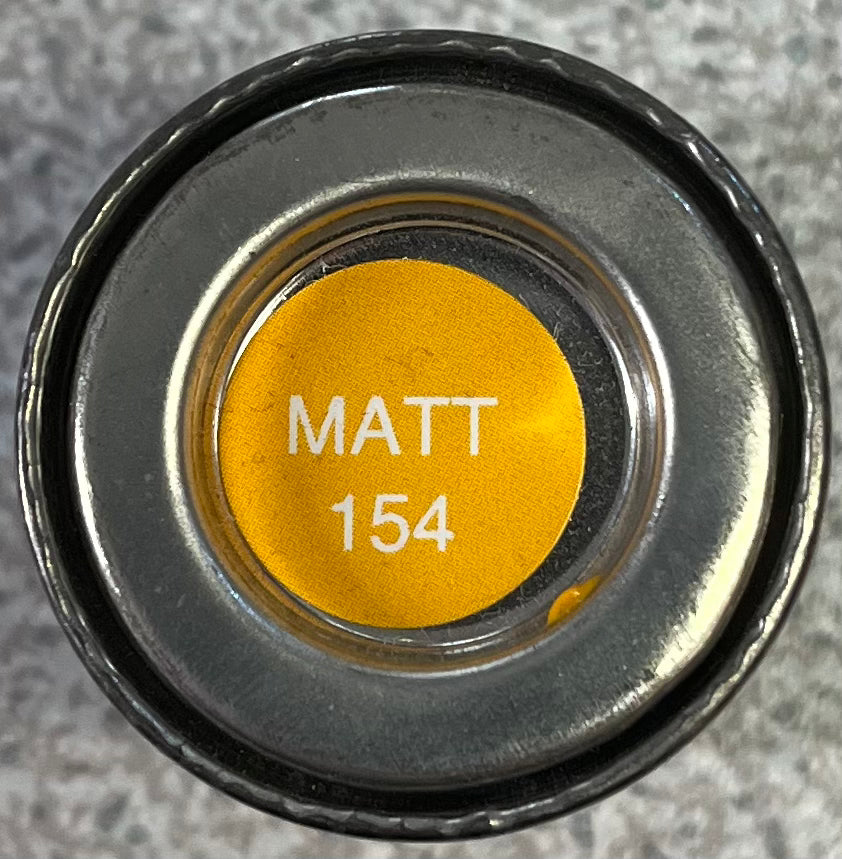 Humbrol Enamel 154 Insignia Yellow