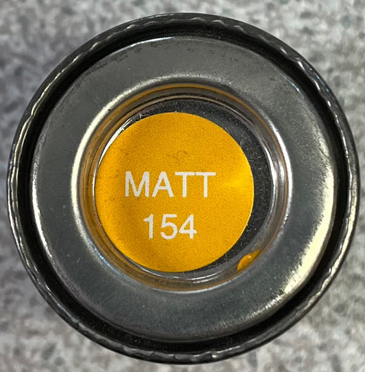 Humbrol Enamel 154 Insignia Yellow