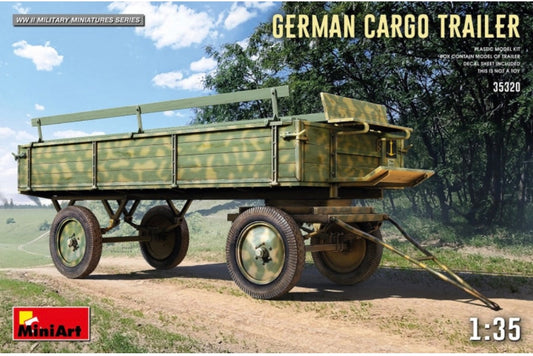 Miniart 35320 German Cargo Trailer