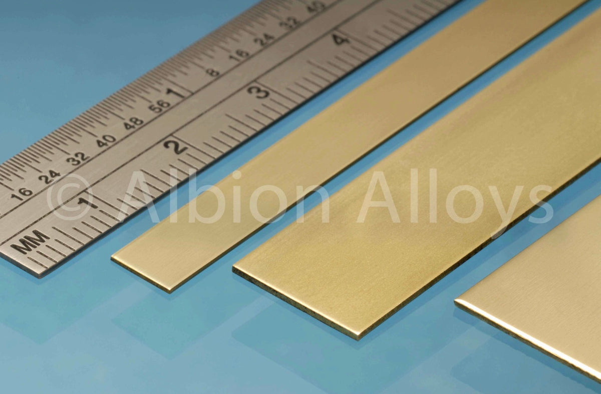 Albion Alloys BS8M Brass Strip 12 X 0.8mm