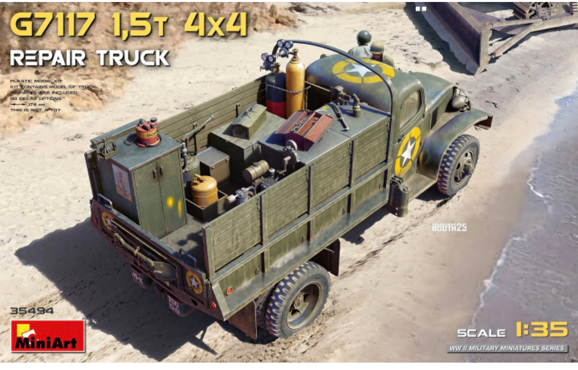 Miniart 35494 G7117 1.5t 4x4 Repair Truck