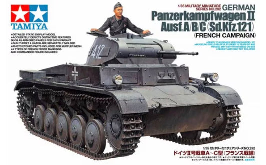Tamiya 35292 Panzerkampfwagen II Ausf.A/B/C
