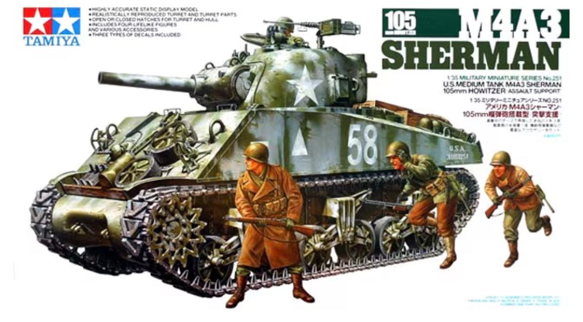 Tamiya 35251 M4A3 Sherman