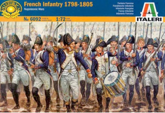 Italeri No.6092 French Infantry 1798-1805