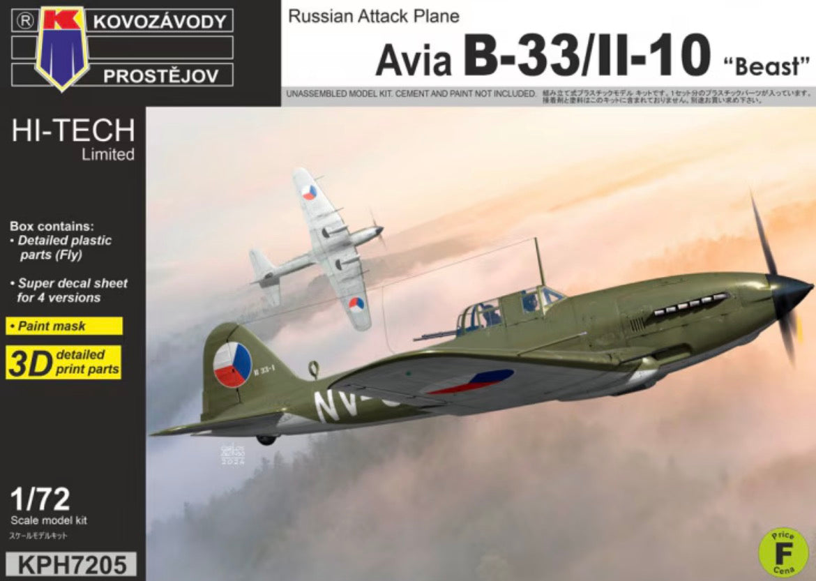 Kovozávody Prostějov KPH7205 Avia B-33/II-10 “Beast”