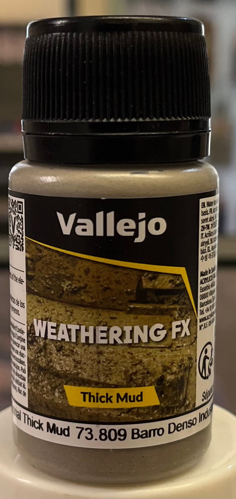 Vallejo Weathering FX 73.809 Industrial Thick Mud