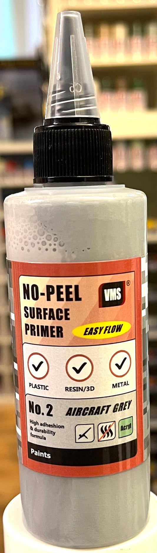 VMS No-Peel Surface Primer Aircraft Grey