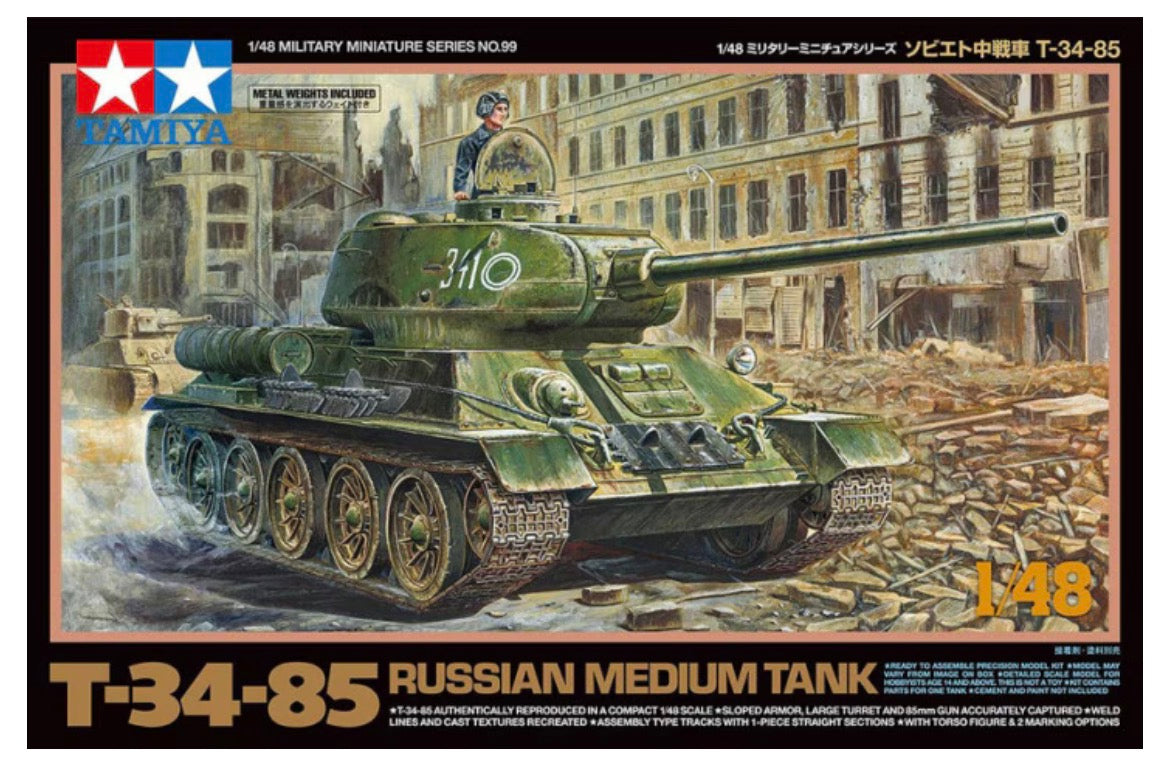 Tamiya 32599 T-34-85 Russian Medium Tank