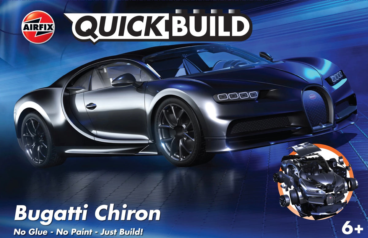 Airfix Quickbuild J6025 Bugatti Chiron Black