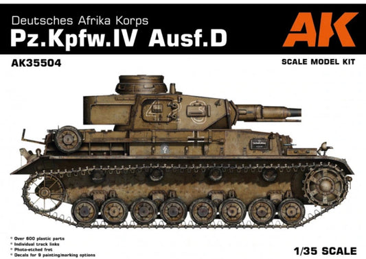 AK Interactive AK35504 Pz.Kpfw.IV Ausf.D