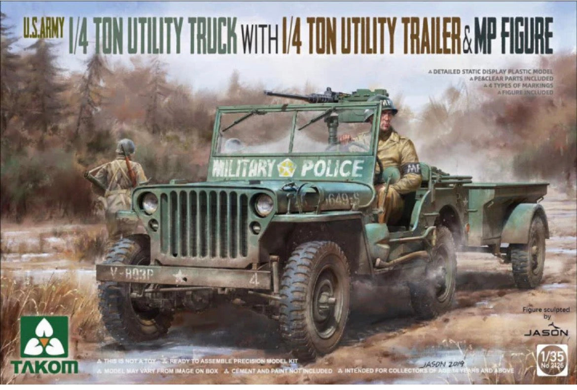 TAKOM 2126 U.S. Army 1/4 Ton Utility Truck