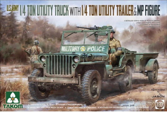 TAKOM 2126 U.S. Army 1/4 Ton Utility Truck
