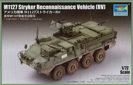 Trumpeter 07422 M1127 Stryker Reconnaissance Vehicle (RV)