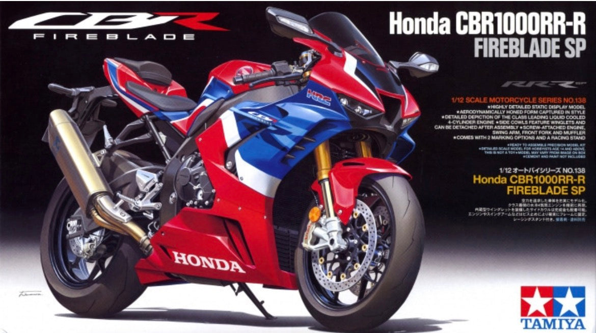 Tamiya 14138 Honda CBR1000RR-R Fireblade SP