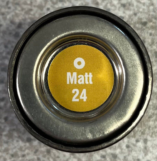 Humbrol Enamel 24 Trainer Yellow