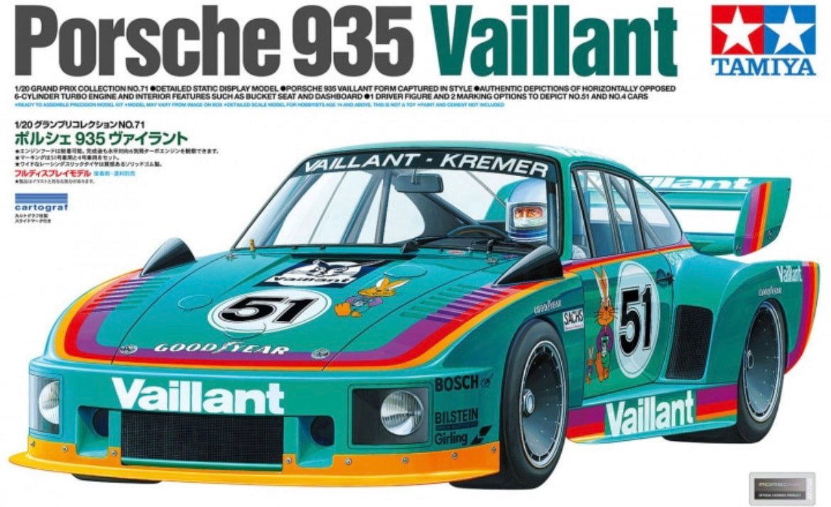 Tamiya 20071 Porsche 935 Vaillant