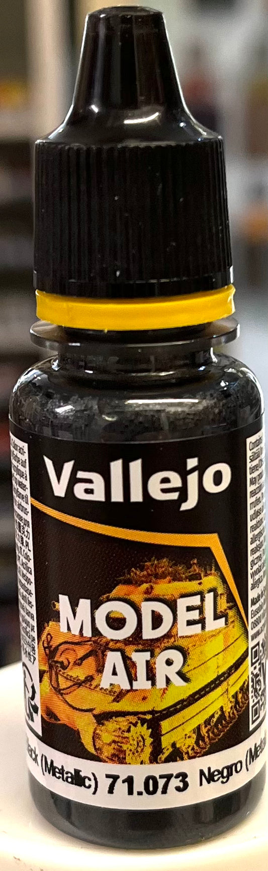 Vallejo Model Air 71.073 Black Metallic