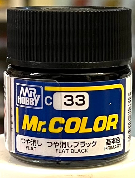 Mr. Color C33 Flat Black