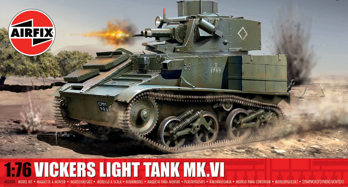 Airfix A02330 Vickers Light Tank Mk.IV A/B/C