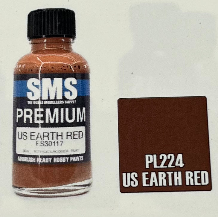 SMS PL224 US Earth Red