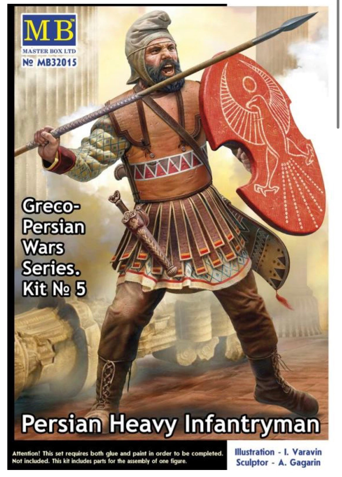 Masterbox 32015 Greco-Persian Wars Series. Persian Heavy Infantryman