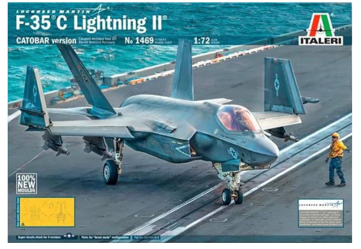 Italeri 1469 Lockheed Martin F-35C Lighting II