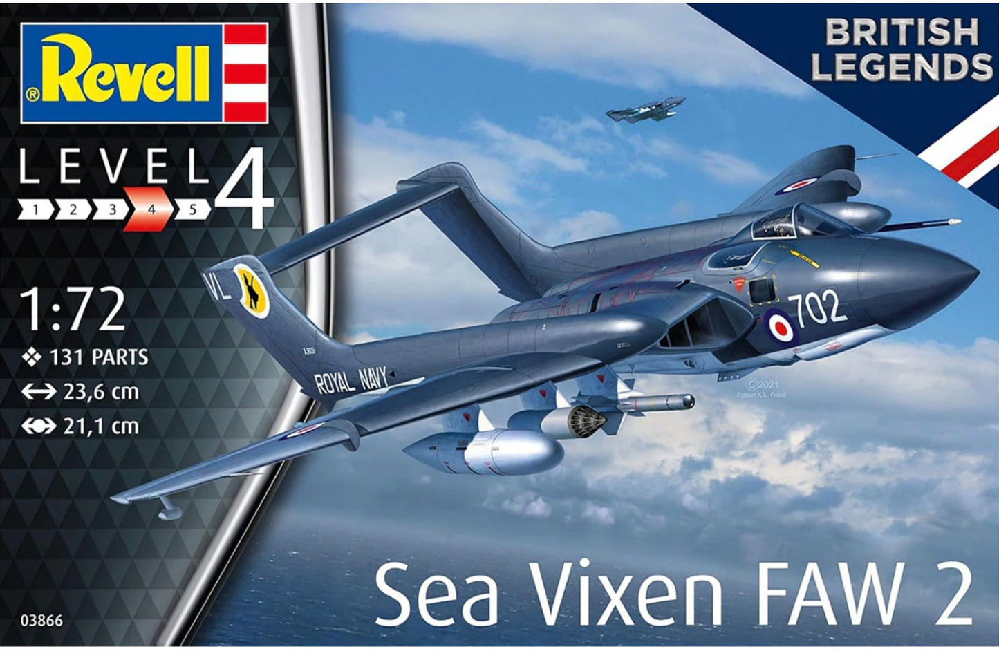 Revell 03866 Sea Vixen FAW 2