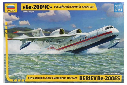 Zvezda 7034 Russian Multi-role Amphibious Aircraft Beriev Be-200ES